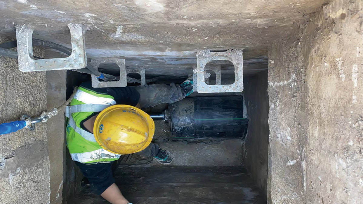 竹山HDPE短管内衬法